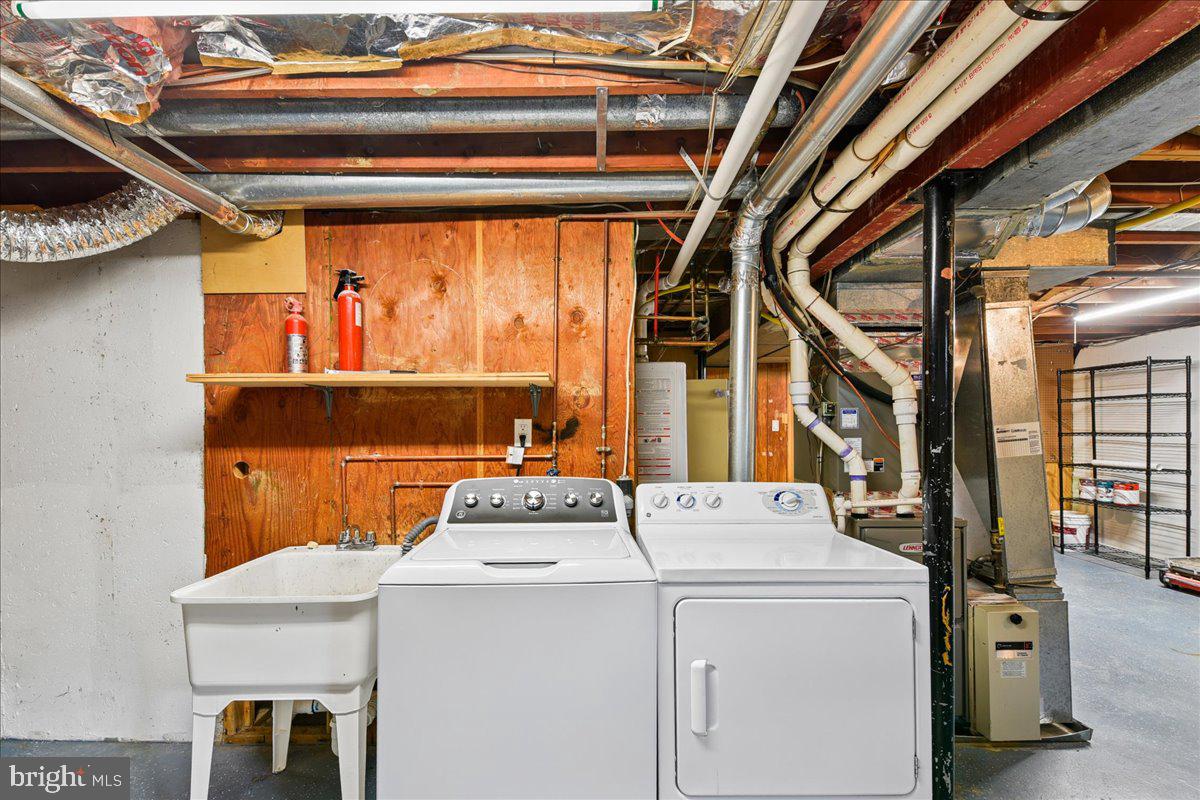 222 Spring Gap South Laurel, MD 20724 - Photo 57 of 60 Functional laundry area in the basement.