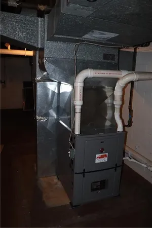 a view of storage and utility room