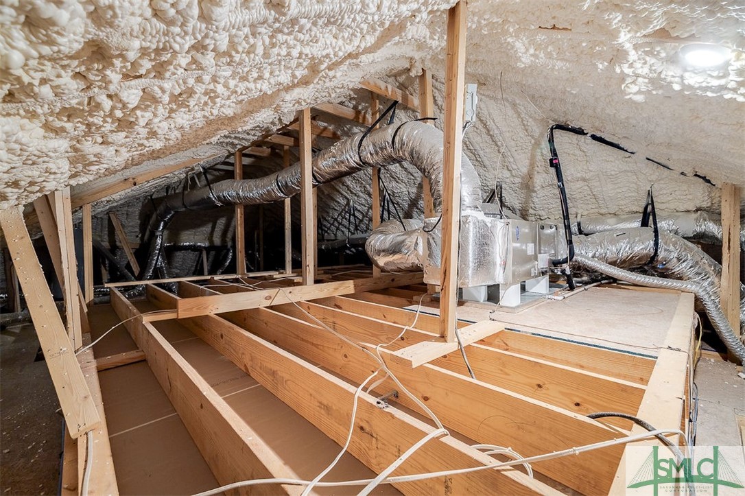 106 Barnwell Avenue Rincon, GA 31326 - Photo 36 of 42 Attic foam insulation