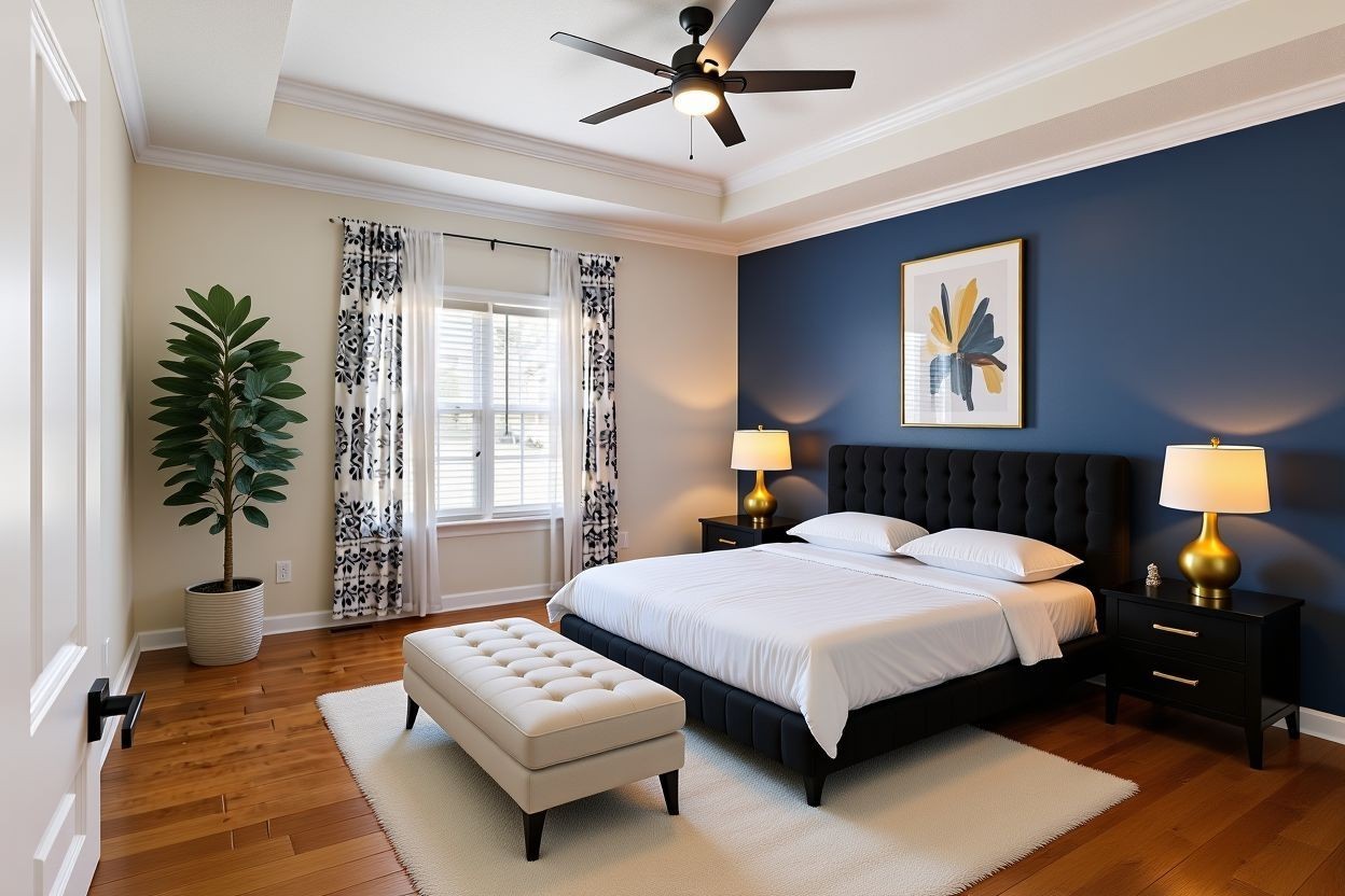 6502 Franklin Road Murfreesboro, TN 37128 - Photo 7 of 36 a bedroom with a bed and a couch