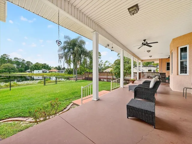 a view of outdoor space with swimming pool