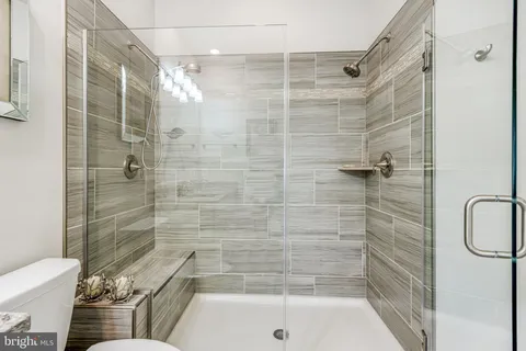 an empty room with a natural light