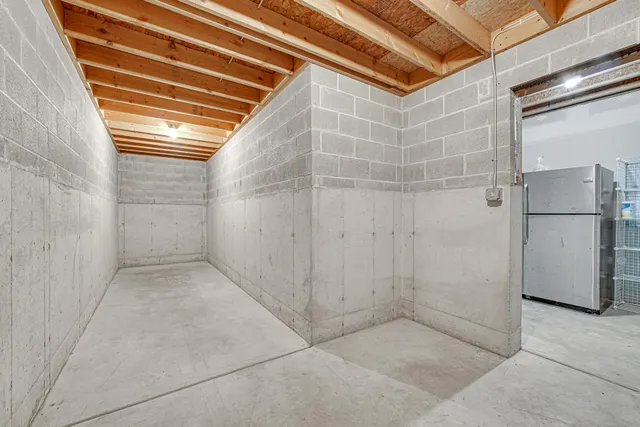 a view of a chairs on wooden deck