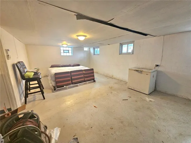 a view of storage and utility room