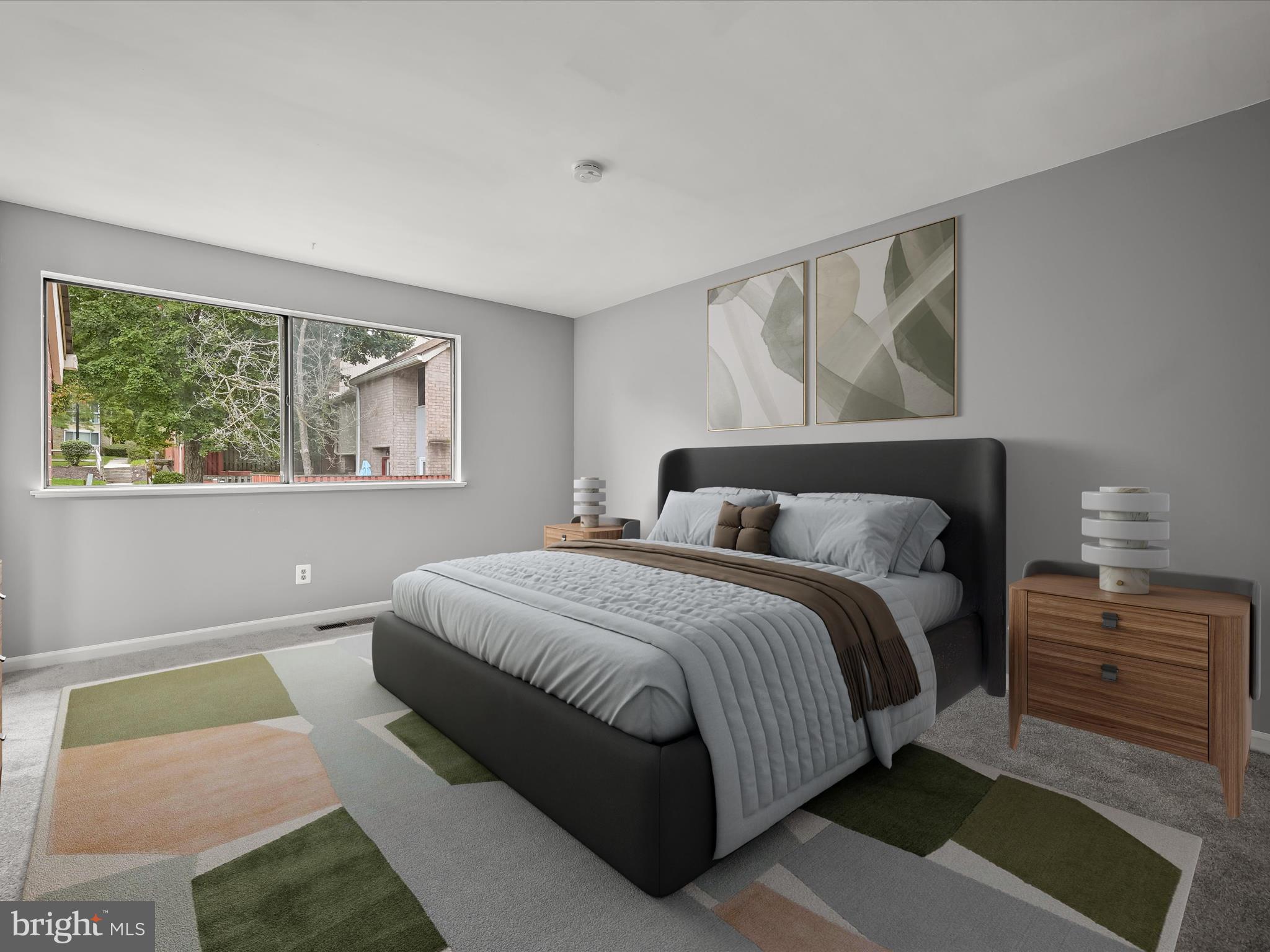 10386 Faulkner Ridge Circle, Unit 45 Columbia, MD 21044 - Photo 21 of 42 Primary Bedroom - Virtually Staged