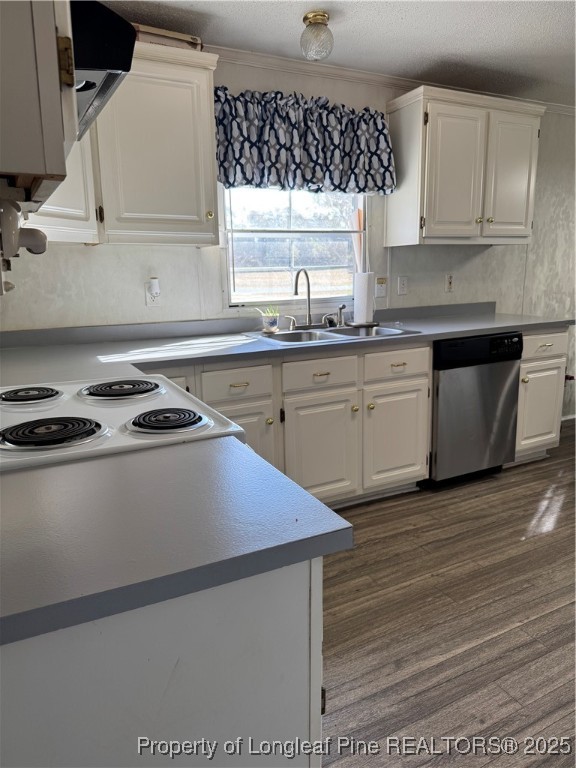 3082 Alamac Road Lumberton, NC 28358 - Photo 11 of 30 a kitchen with granite countertop a sink a stove and cabinets