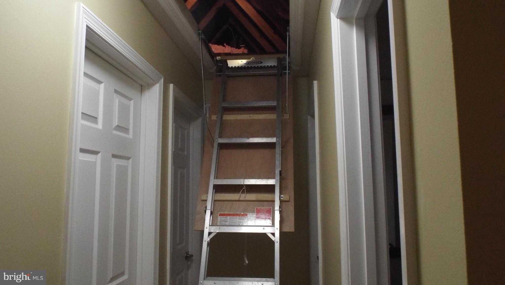 1825 Joe Harris Road Prince Frederick, MD 20678 - Photo 18 of 30 New attic pull down stairs and large decked attic