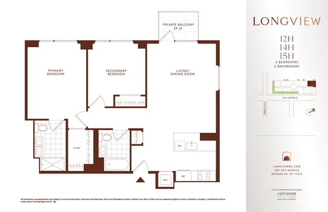 $6,536 | 380 4th Avenue, Unit 14H | Gowanus