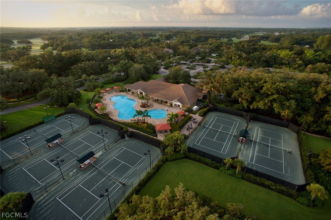 13020 Pebblebrook Point Circle, Unit 202 Fort Myers, FL 33905 - Photo 32 of 40 an aerial view of a house with a garden