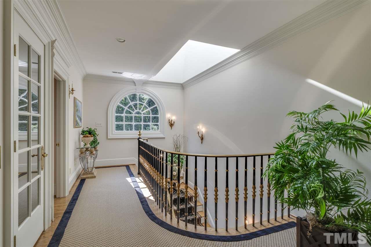 1112 Hymettus Court Raleigh, NC 27607 - Photo 12 of 29 a view of entryway with wooden floor