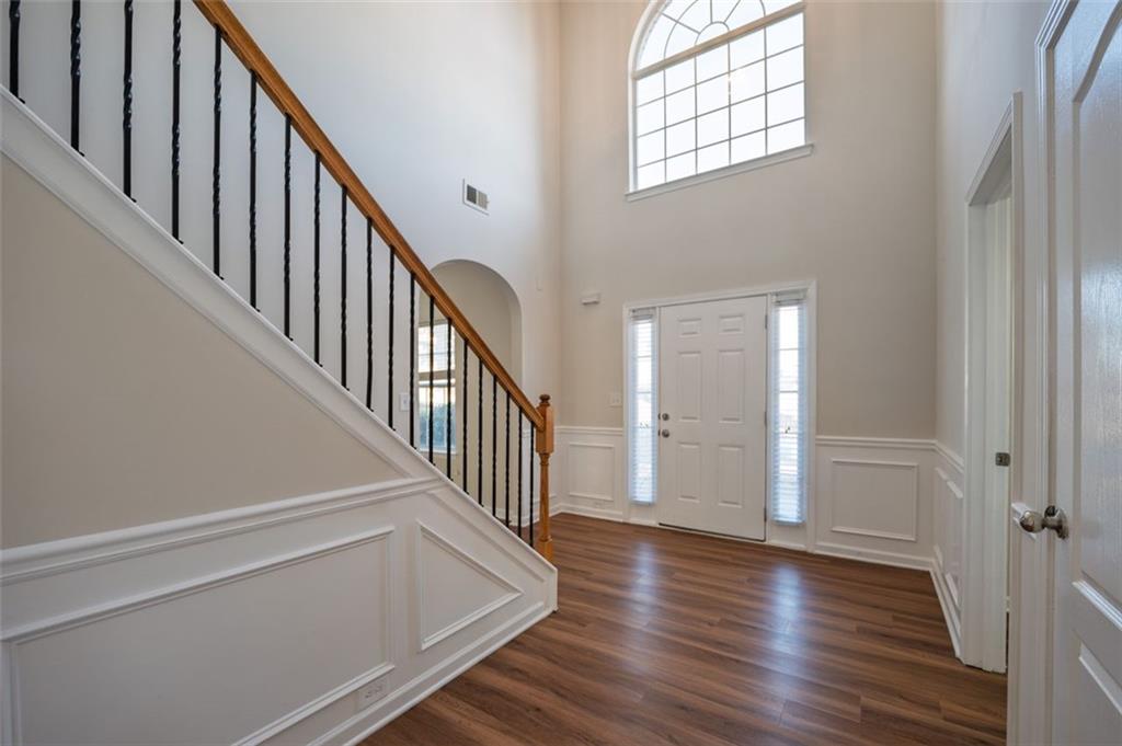 3017 Bellingham Way Lithia Springs, GA 30122 - Photo 12 of 44 a view of an entryway with wooden floor