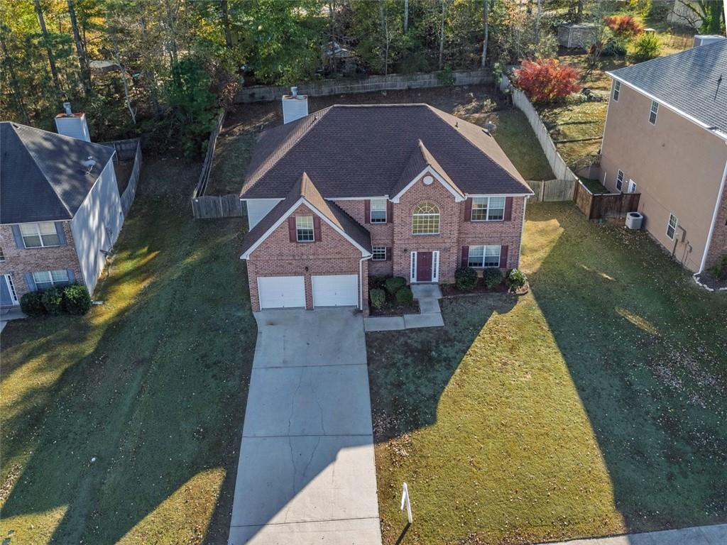 3017 Bellingham Way Lithia Springs, GA 30122 - Photo 41 of 44 an aerial view of a house