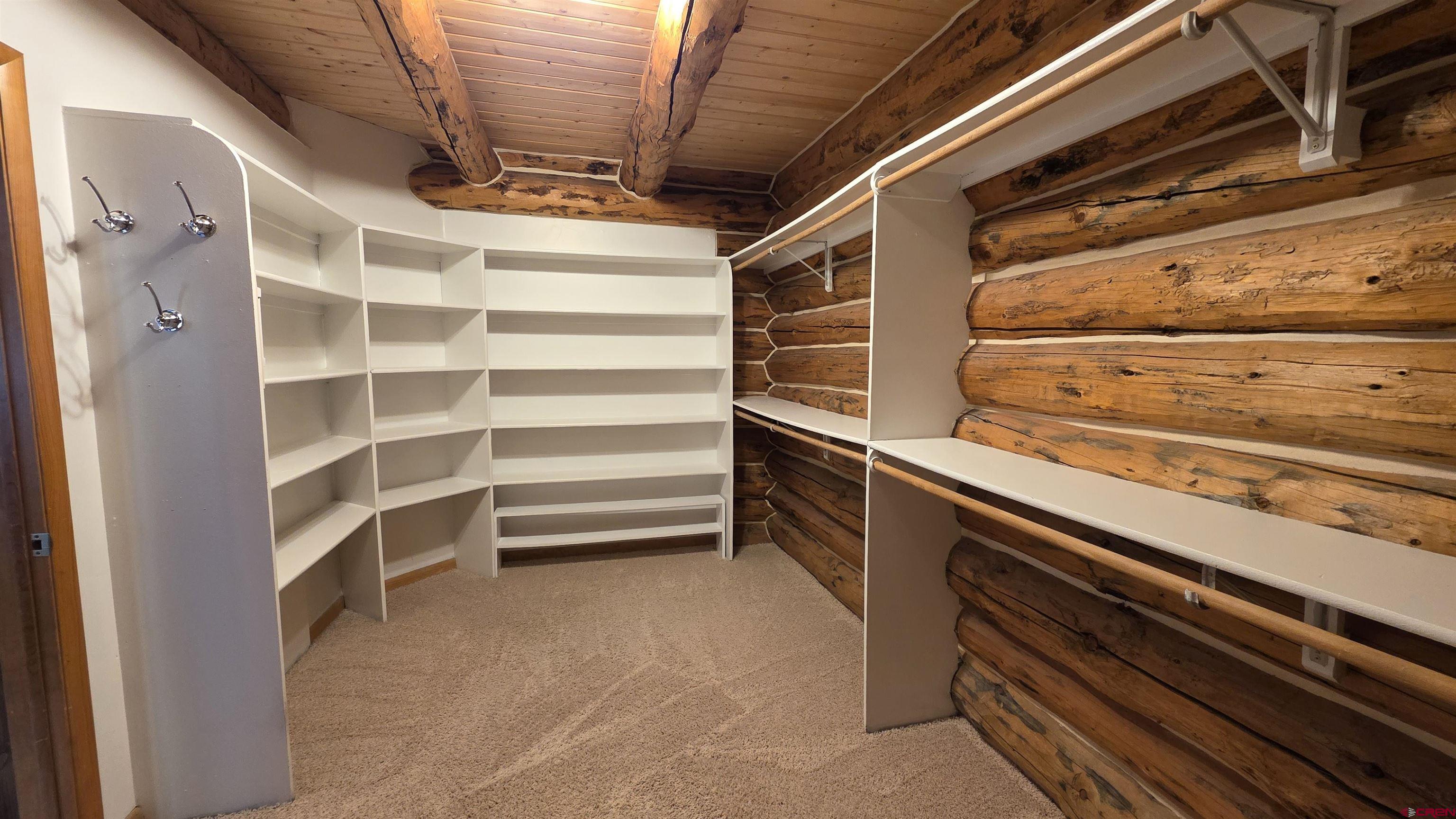 653 Marmot Drive Ridgway, CO 81432 - Photo 29 of 44 a view of walk in closet with empty racks