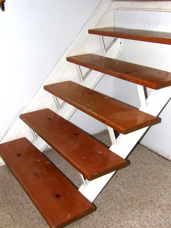 a view of a water heater room