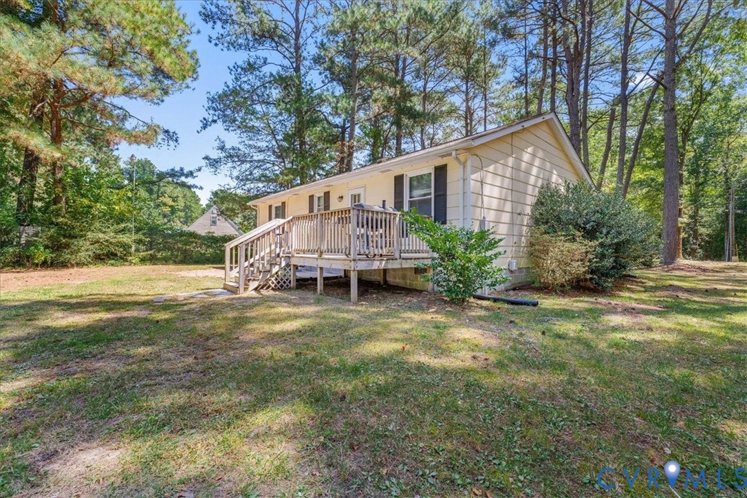 2224 Butler Branch Road Petersburg, VA 23805 - Photo 13 of 24 a view of a house with a yard