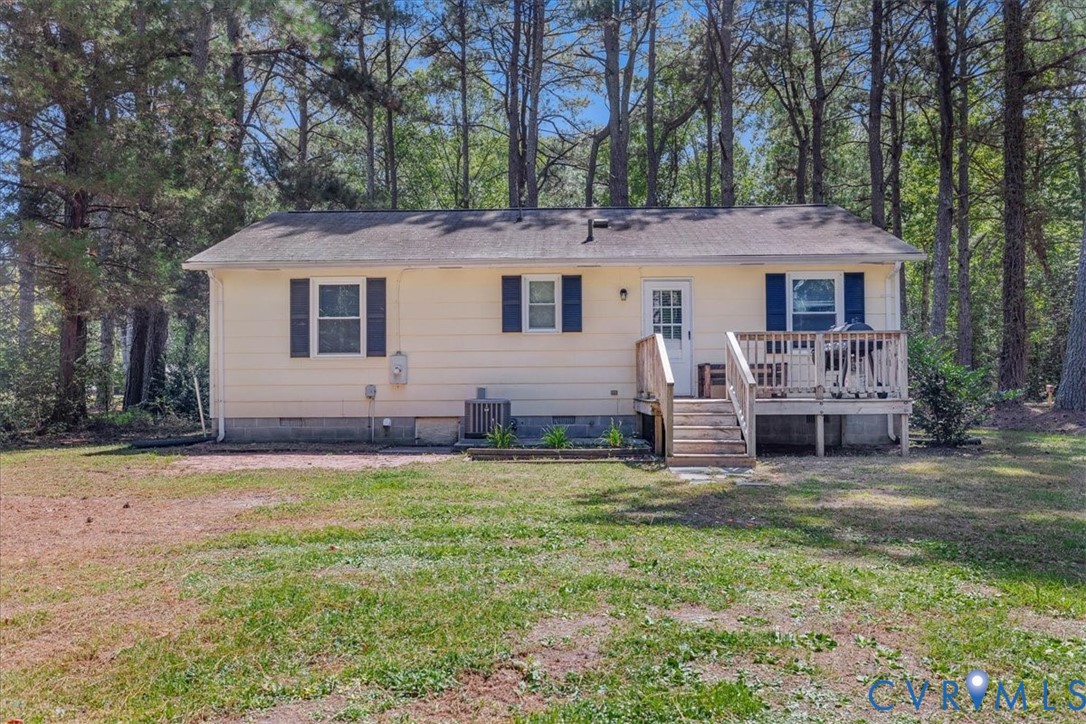 2224 Butler Branch Road Petersburg, VA 23805 - Photo 15 of 24 a view of a house with a yard and sitting area