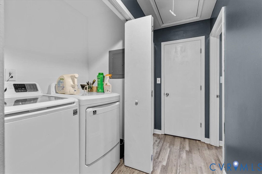 2224 Butler Branch Road Petersburg, VA 23805 - Photo 7 of 24 a utility room with dryer and washer