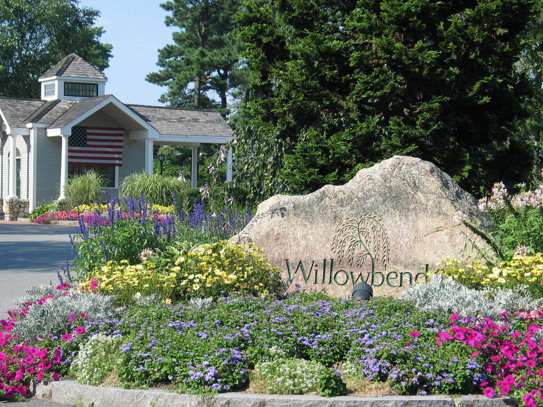 310 Simon Narrows Road Mashpee, MA 02649 - Photo 1 of 3 Willowbend entrance