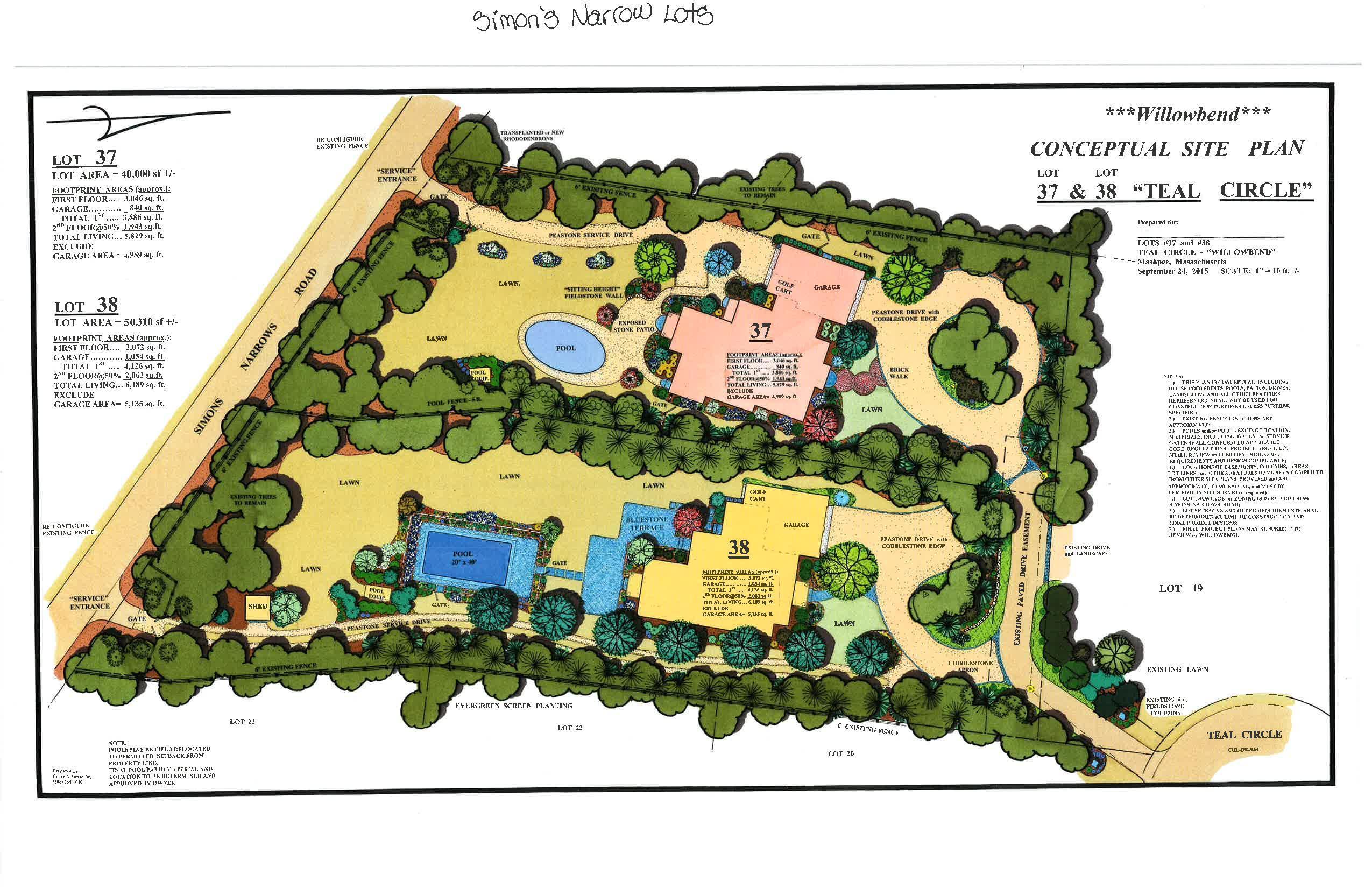 310 Simon Narrows Road Mashpee, MA 02649 - Photo 3 of 3 Color Plot Plan-page-001 JPG