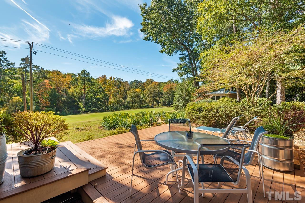 2639 Umstead Road Durham, NC 27712 - Photo 36 of 42 a view of a chairs and table in patio