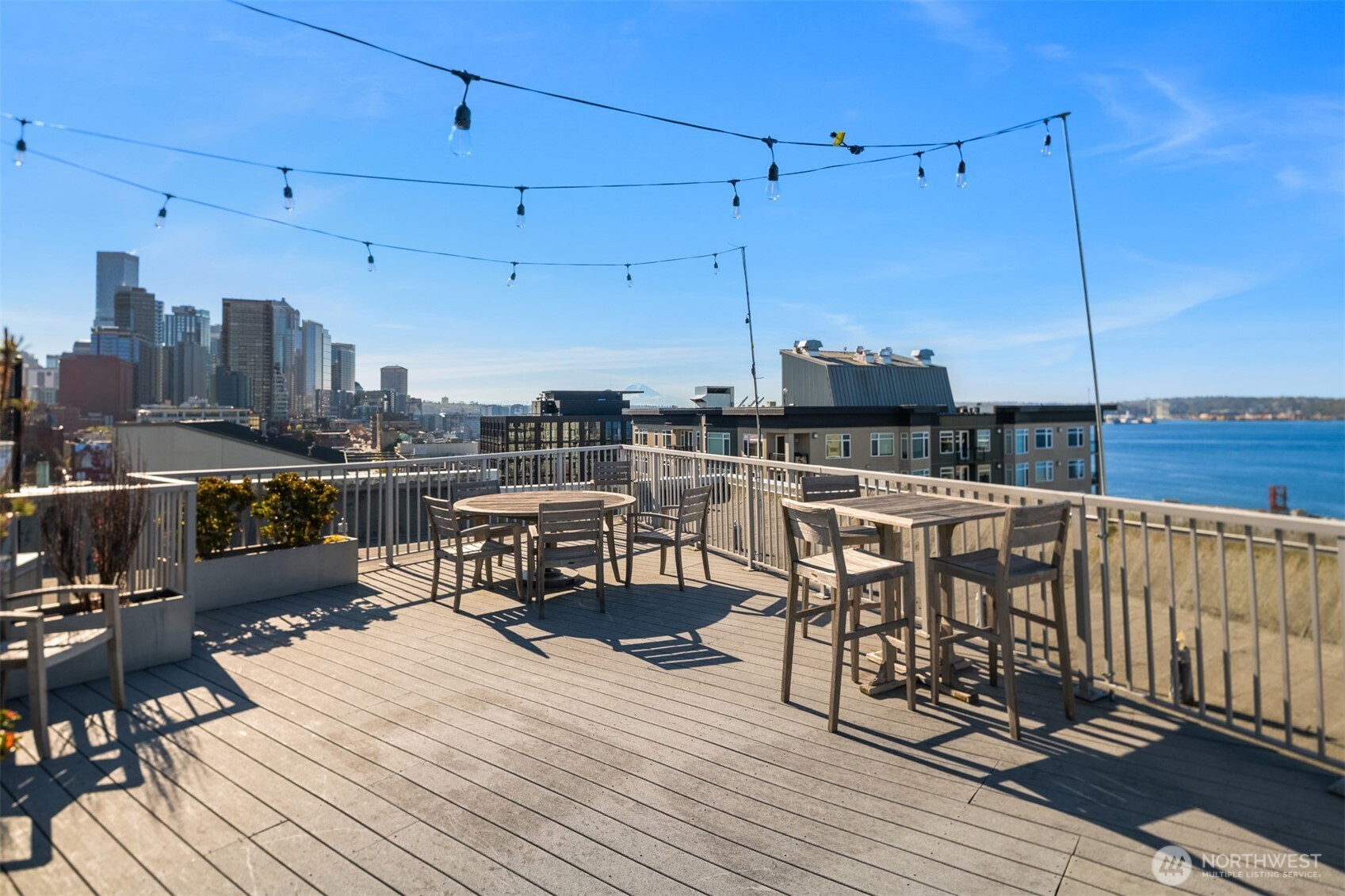 76 Cedar Street, Unit 609 Seattle, WA 98121 - Photo 23 of 31 a view of a terrace with seating area
