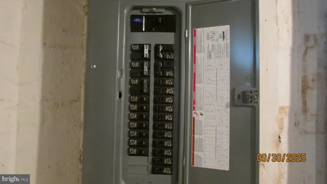 a view of water heater room