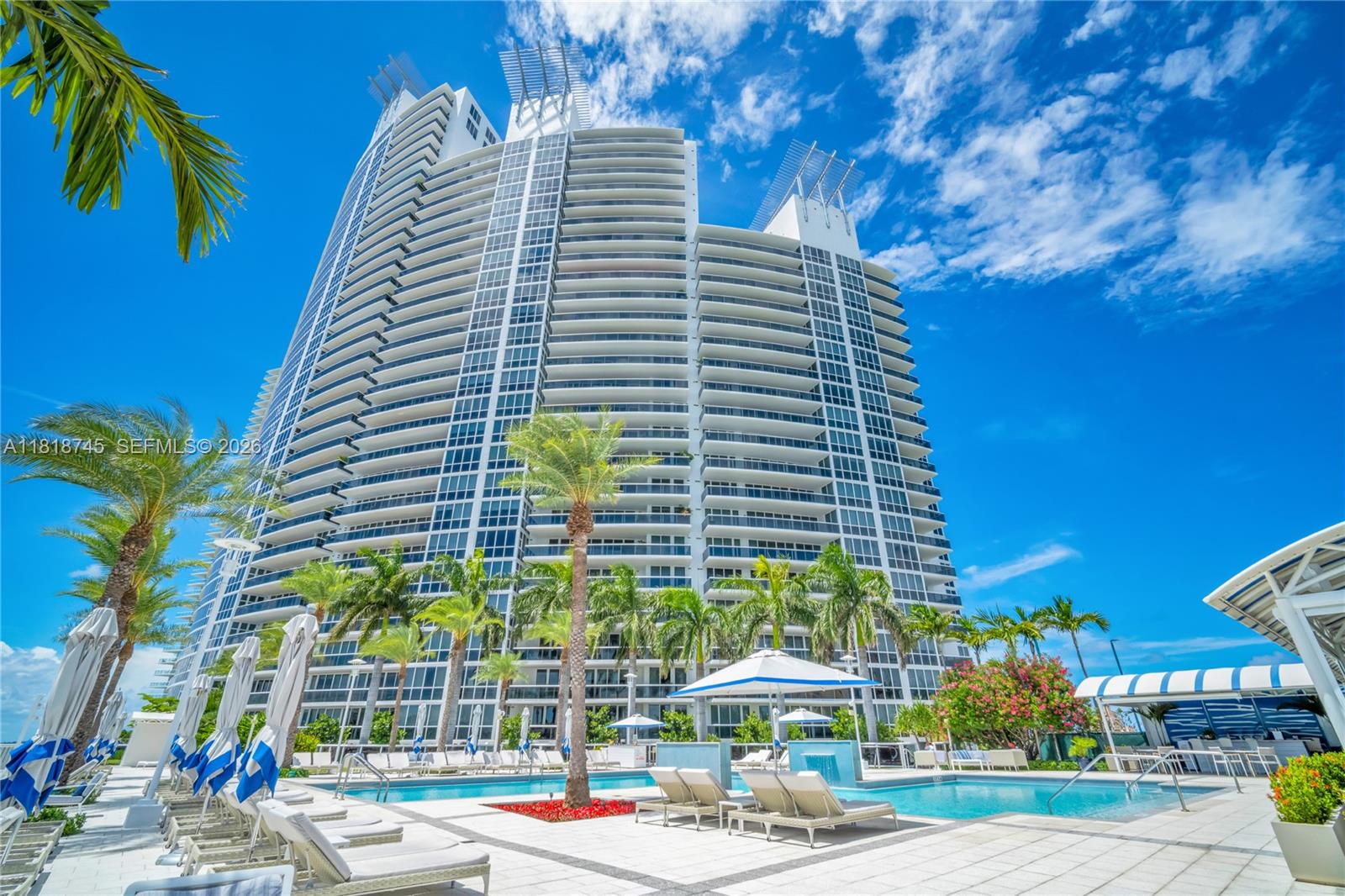 400 Alton Road, Unit 407 Miami Beach, FL 33139 - Photo 36 of 74 building view from pool