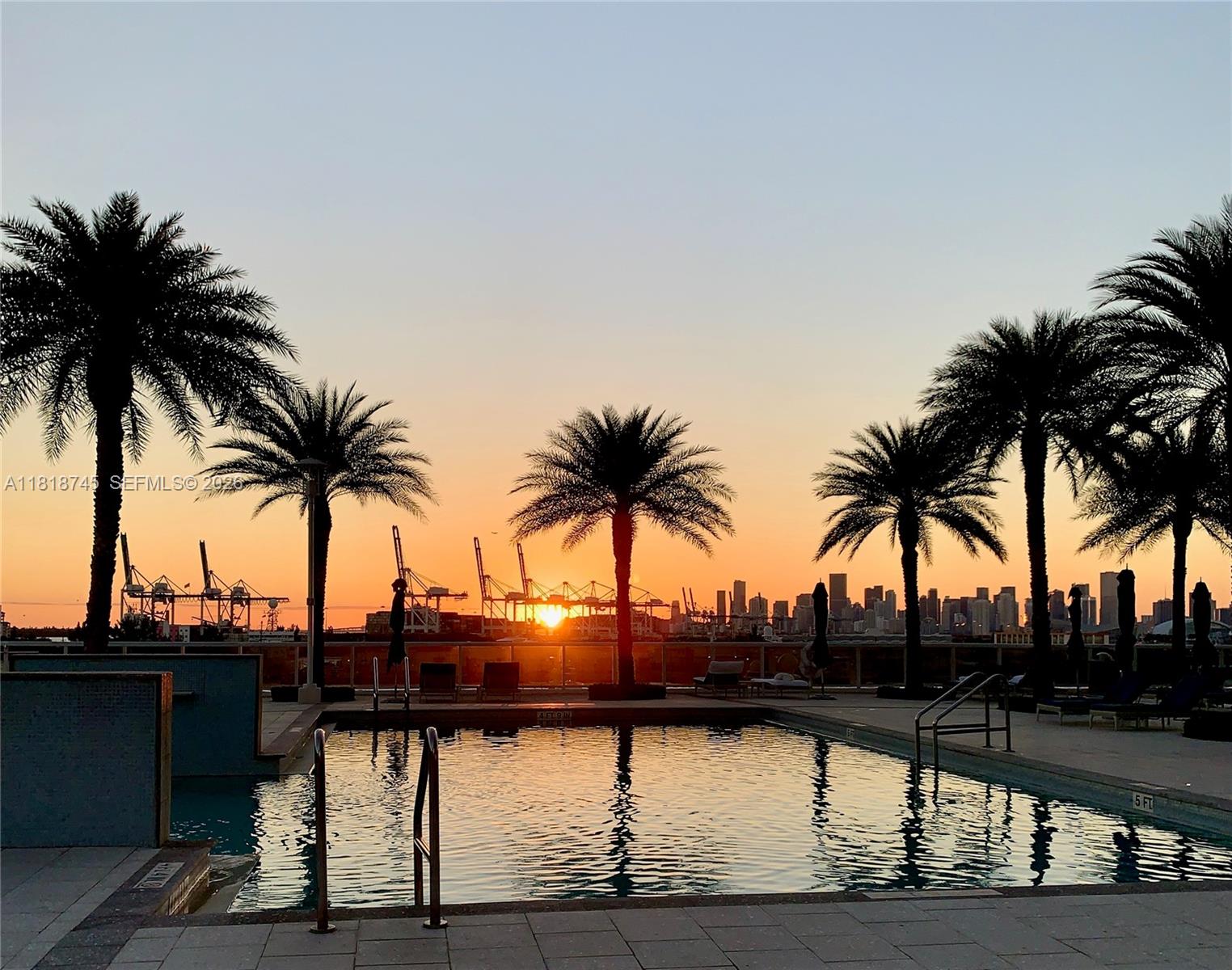 400 Alton Road, Unit 407 Miami Beach, FL 33139 - Photo 72 of 74 at sunset