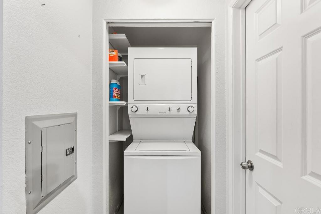 9728 Marilla Drive, Unit 712 Lakeside, CA 92040 - Photo 12 of 25 a utility room with dryer and washer