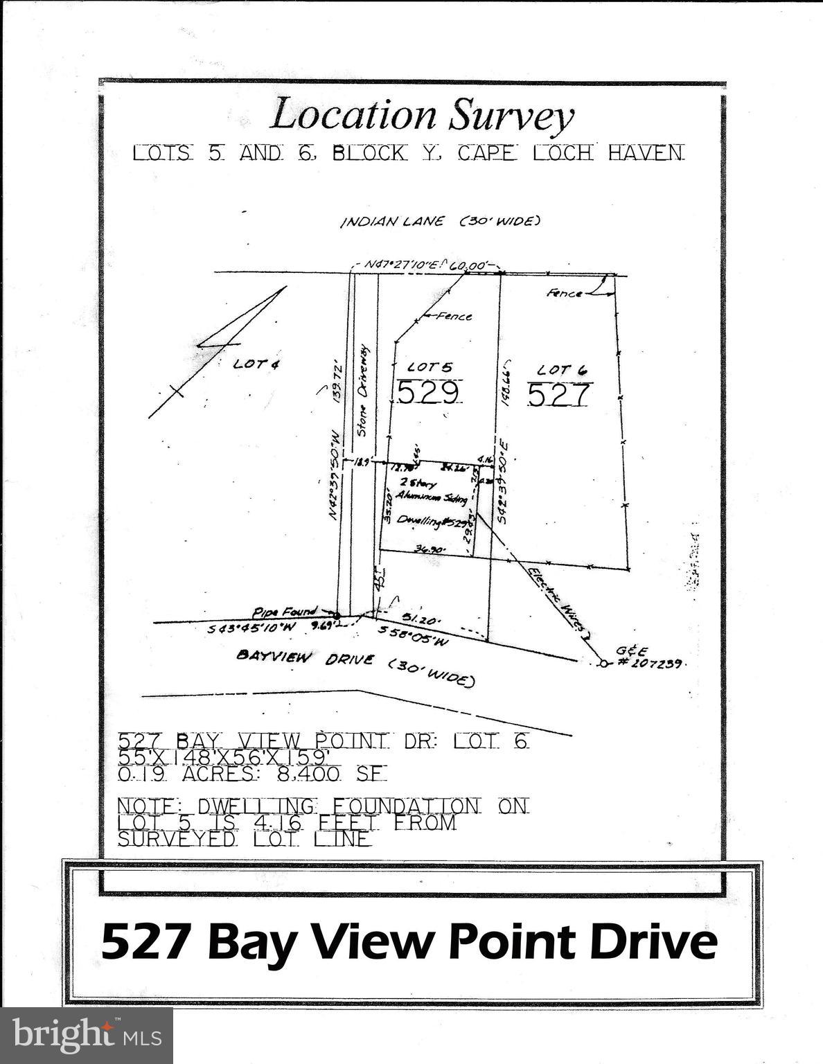 527 Bayview Point Drive Edgewater, MD 21037 - Photo 22 of 24 Lot Survey