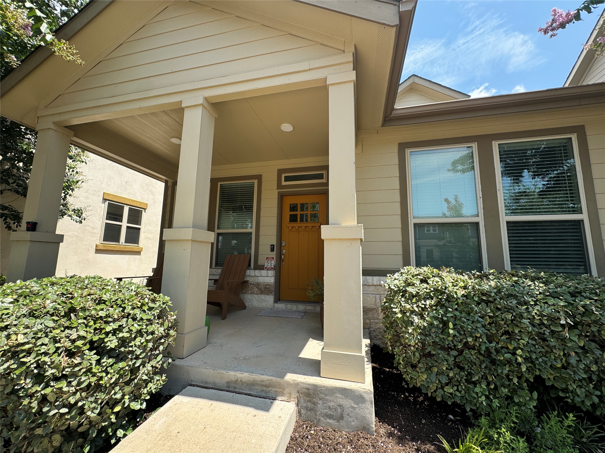 5904 Baythorne Drive Austin, TX 78747 - Photo 2 of 24 View of exterior entry featuring a porch