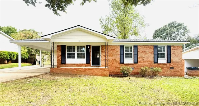 front view of a house
