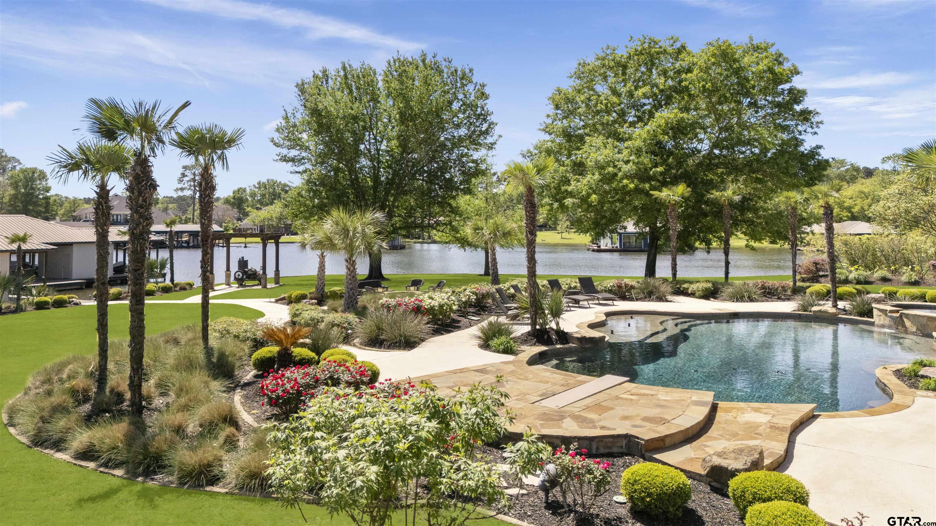 17873 Slack Road Whitehouse, TX 75791 - Photo 14 of 48 a view of a swimming pool with a patio