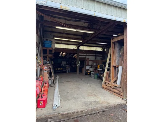 a view of storage and utility room