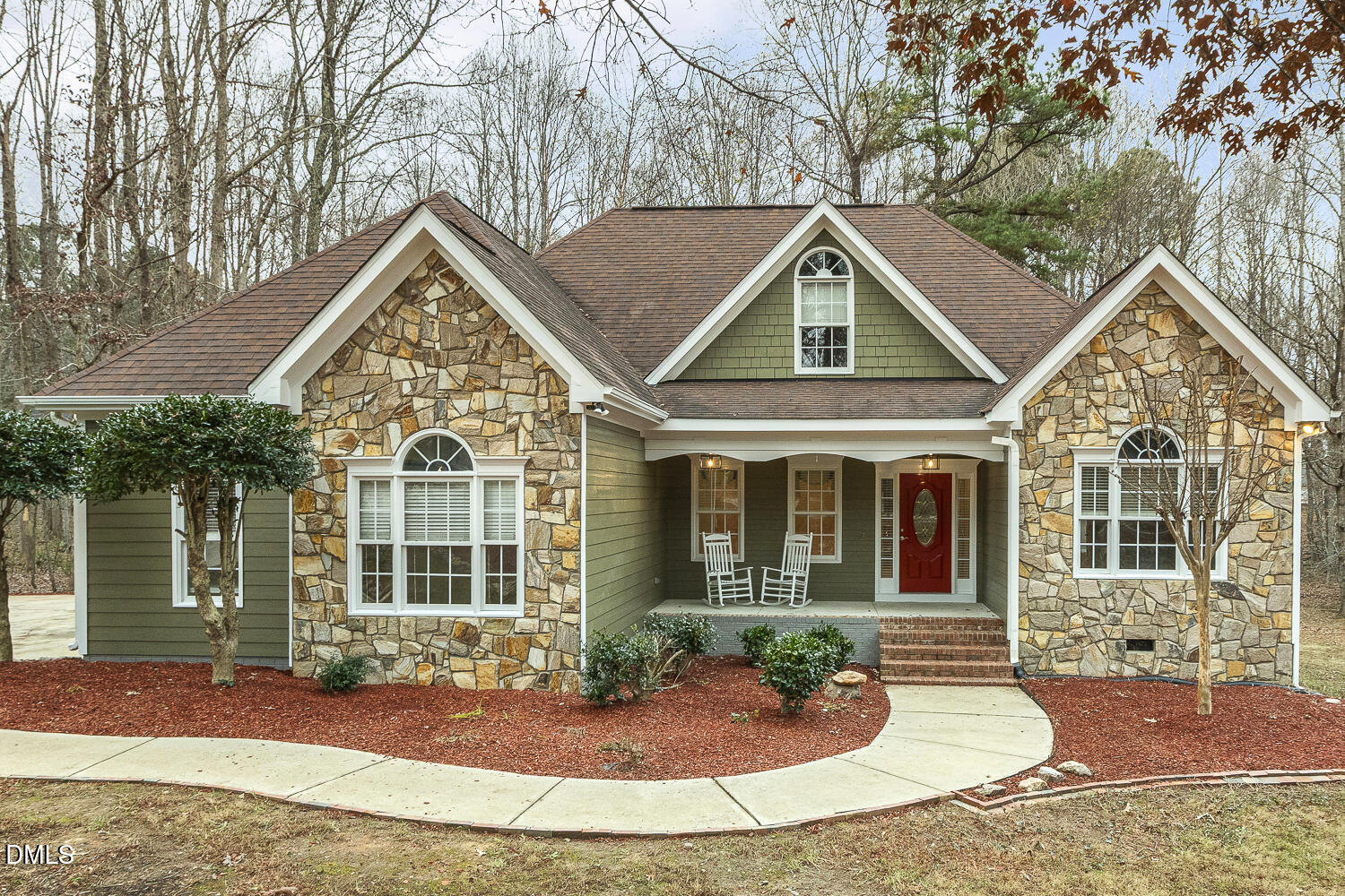 1119 Corrina Road Wake Forest, NC 27587 - Photo 2 of 45 front view of a house with a yard