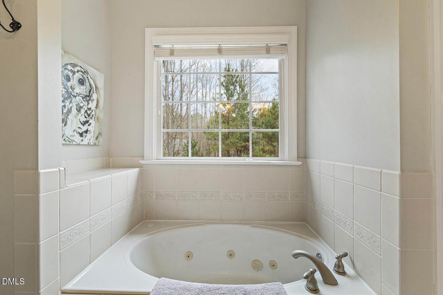 1119 Corrina Road Wake Forest, NC 27587 - Photo 23 of 45 a white bath tub sitting next to a window