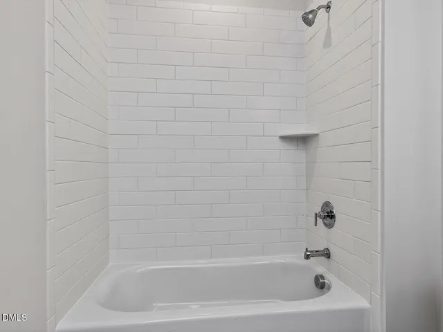 a view of a balcony with wooden floor