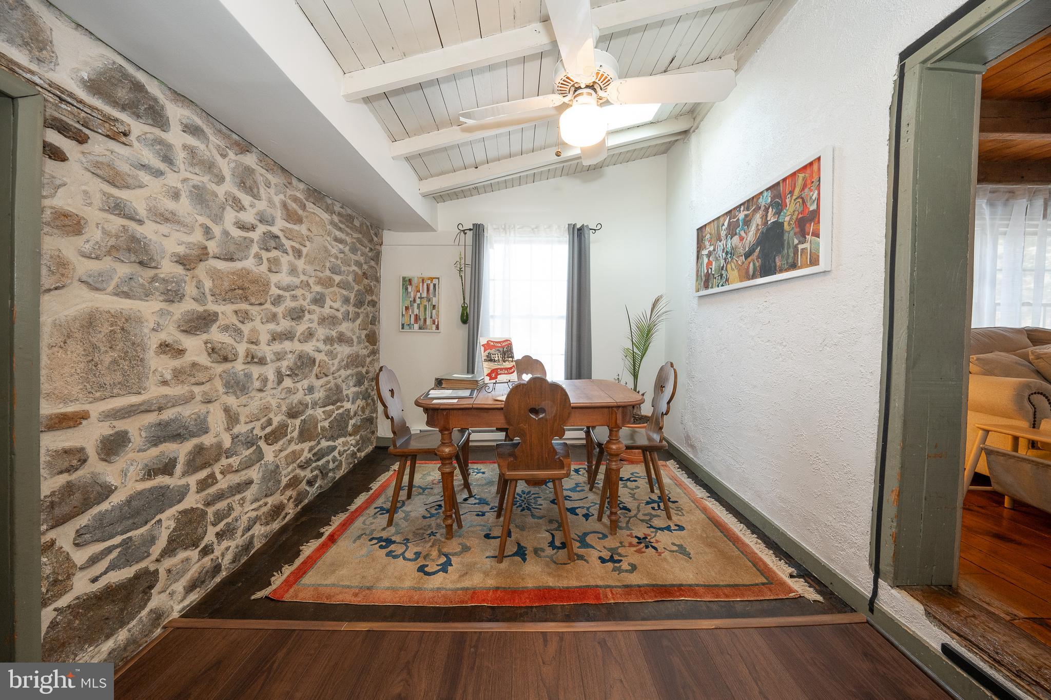 250 Warwick Road Elverson, PA 19520 - Photo 20 of 54 Stone Wall Eating Area