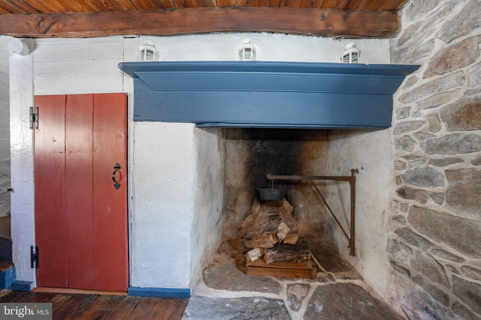 250 Warwick Road Elverson, PA 19520 - Photo 23 of 54 Family Room Fireplace
