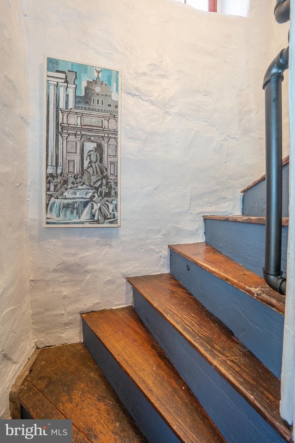 250 Warwick Road Elverson, PA 19520 - Photo 24 of 54 Stairs to Studio above Family Room
