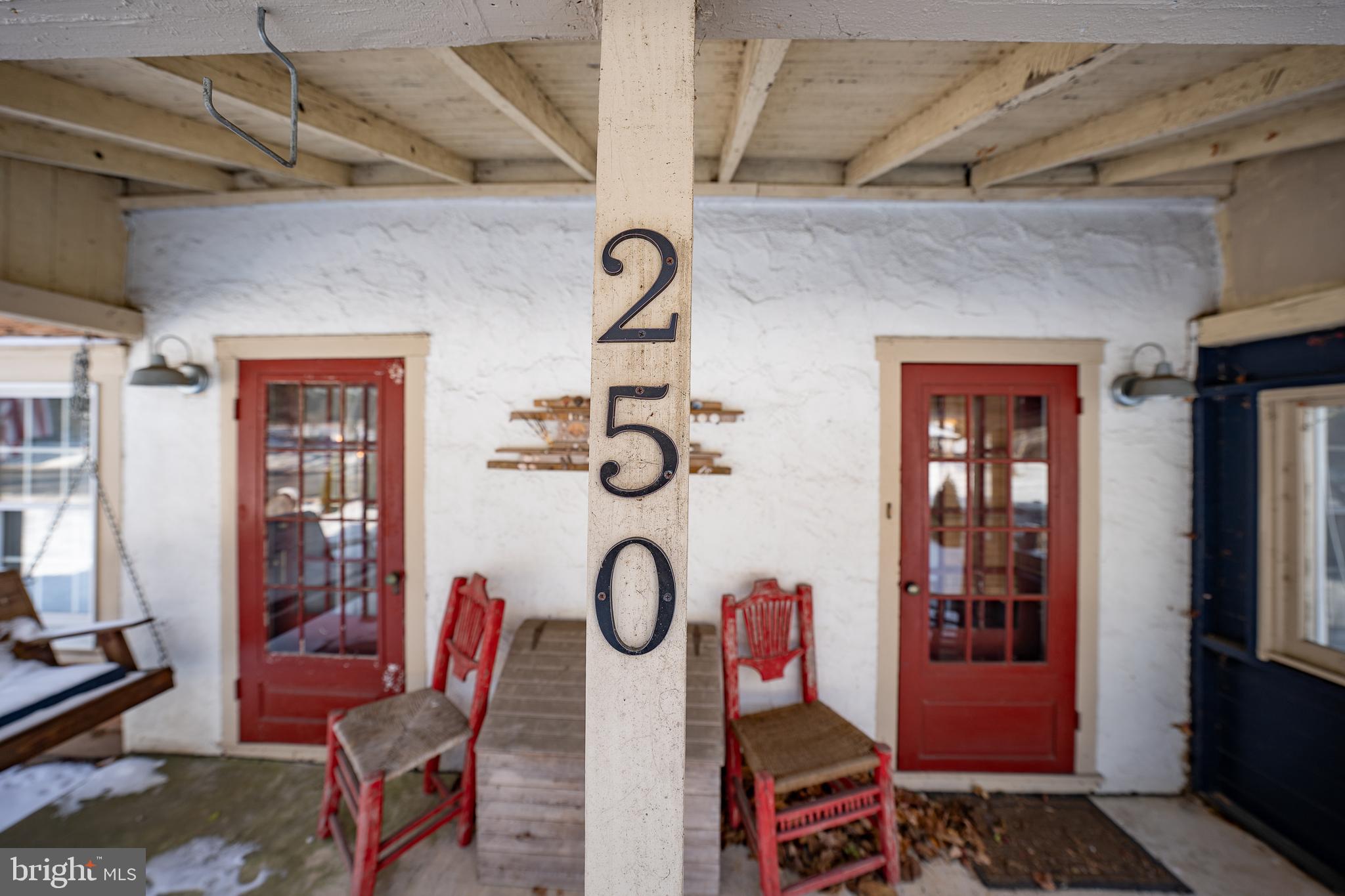 250 Warwick Road Elverson, PA 19520 - Photo 4 of 54 Close-up Front Porch