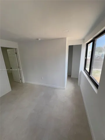 a view of empty room