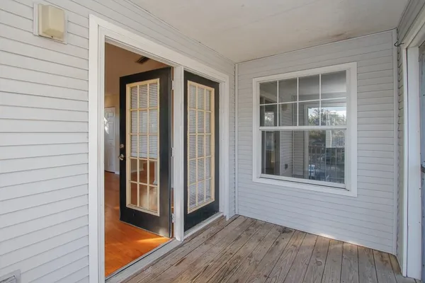 a view of an entryway of house
