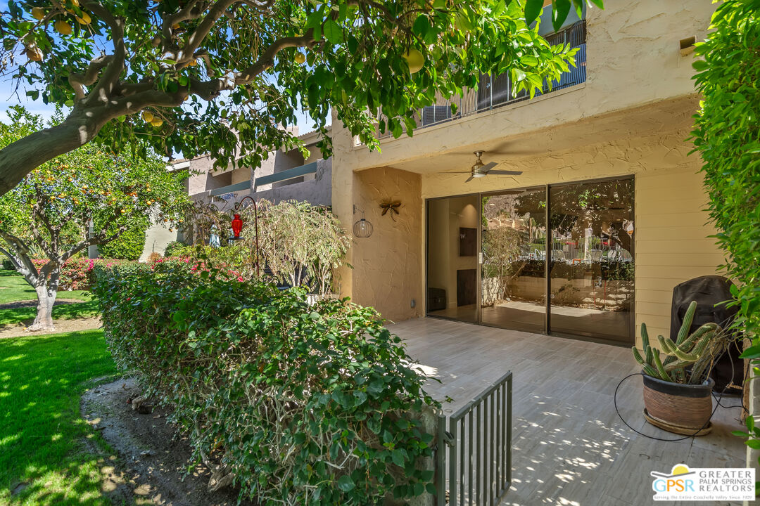 2029 Ramitas Way Palm Springs, CA 92264 - Photo 31 of 41 a front view of a house with garden