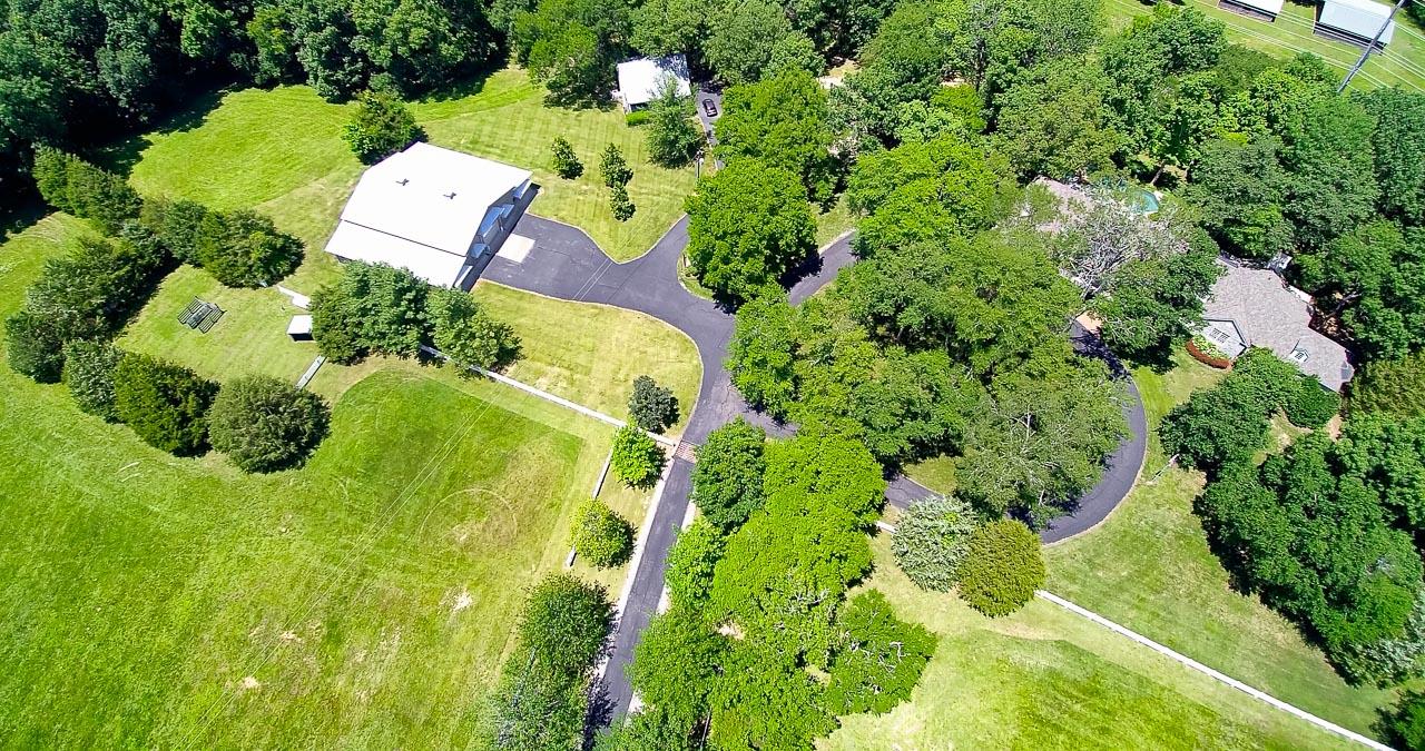 4508 Murfreesboro Road Franklin, TN 37067 - Photo 30 of 30 an aerial view of residential house with an outdoor space