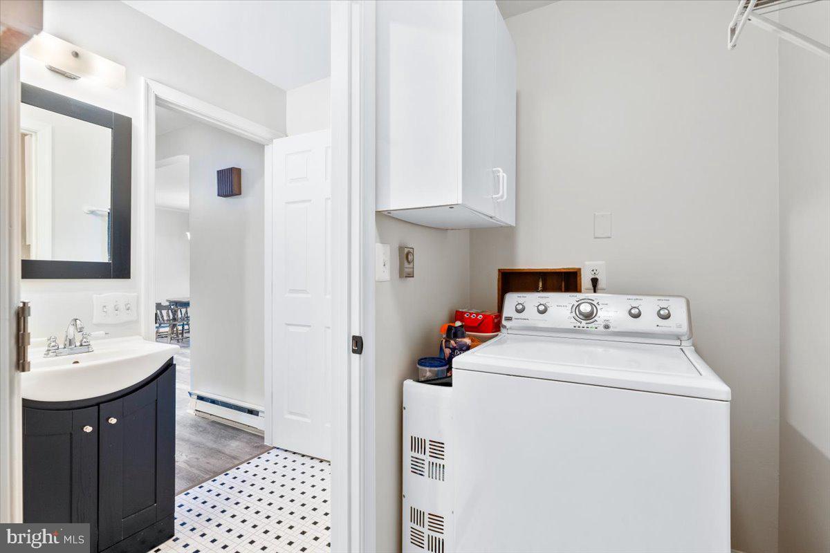 6936 Linganore Road Frederick, MD 21701 - Photo 18 of 33 a utility room with dryer and washer