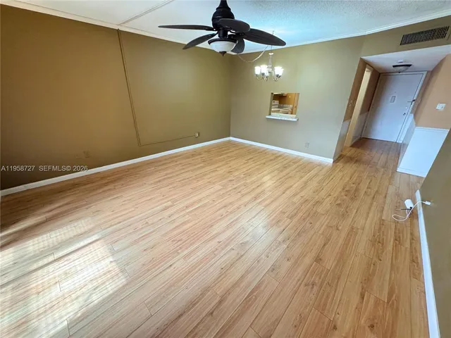wooden floor in an empty room