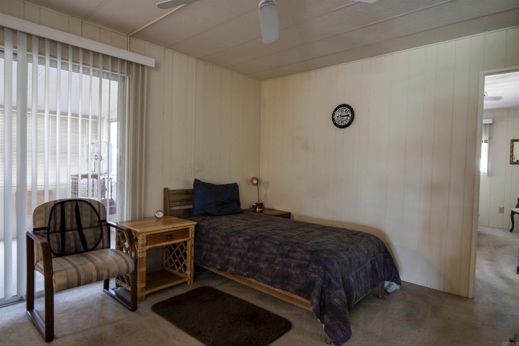 1010 Palm Canyon Drive, Unit 159 Borrego Springs, CA 92004 - Photo 17 of 25 a bedroom with a bed and a window
