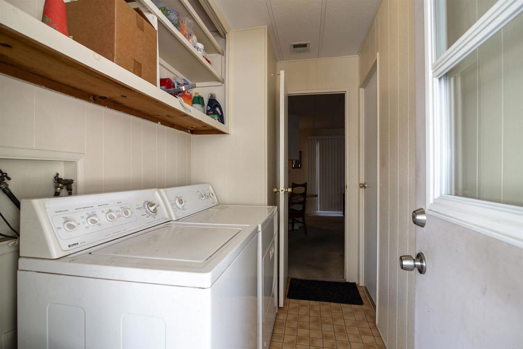 1010 Palm Canyon Drive, Unit 159 Borrego Springs, CA 92004 - Photo 22 of 25 a utility room with dryer and washer