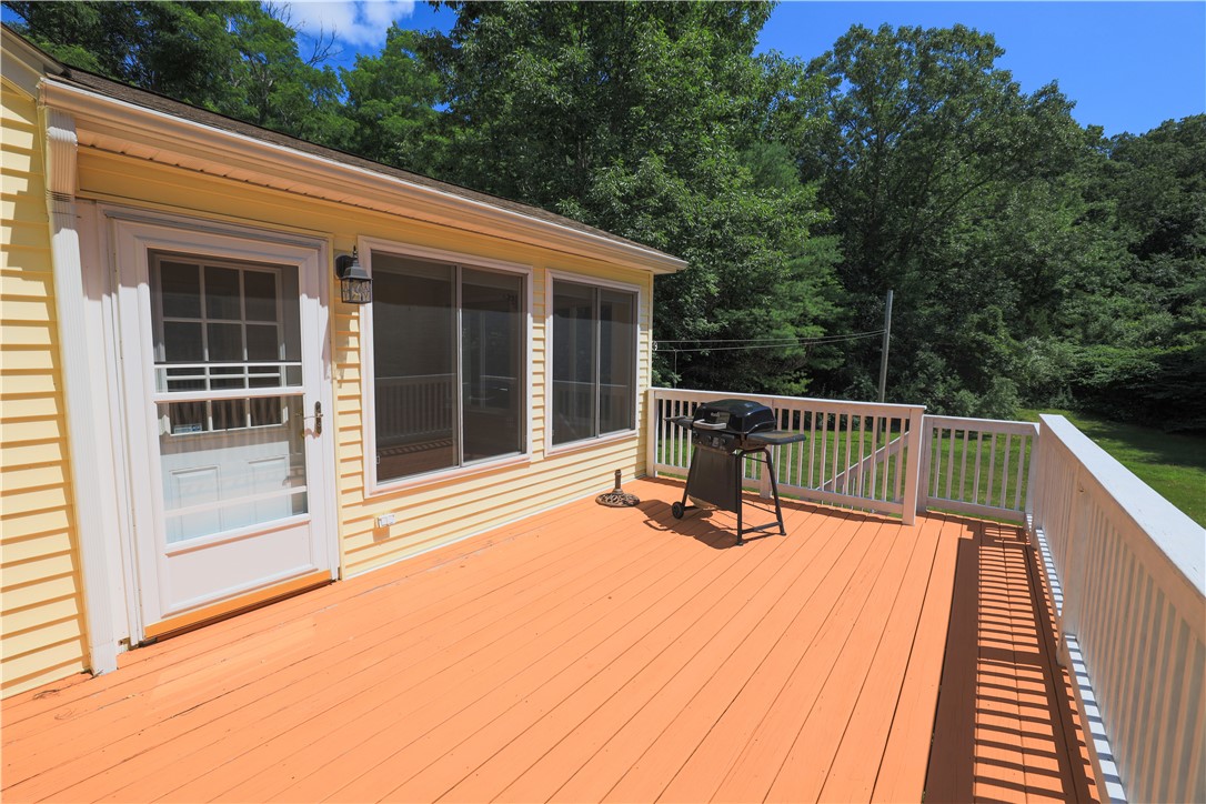 340 Greenville Road North Smithfield, RI 02896 - Photo 14 of 50 Exterior Rear Deck